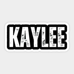 Kaylee Name Gift Birthday Holiday Anniversary Sticker